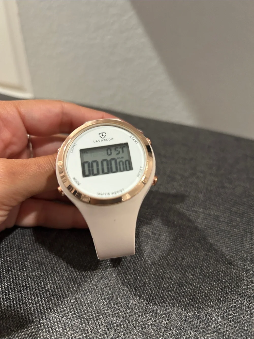 Women's Digital Sport Watch - Blush with Rose Gold Bezel